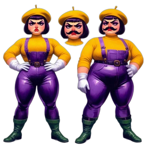 concept art, pixel art, 3d render, three transparent PNG cut-out
