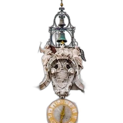 jewelry, crown, grand, clock transparent PNG cut-out