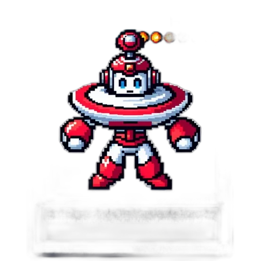 robot, staff, creature, weapon transparent PNG cut-out