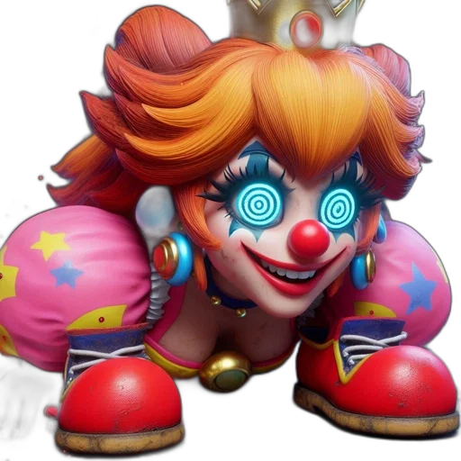 crown, face, mask, creature transparent PNG cut-out
