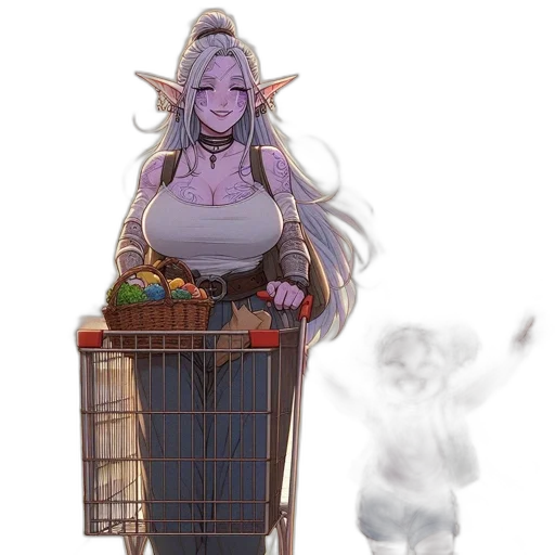 creature, food, dress, concept art transparent PNG cut-out