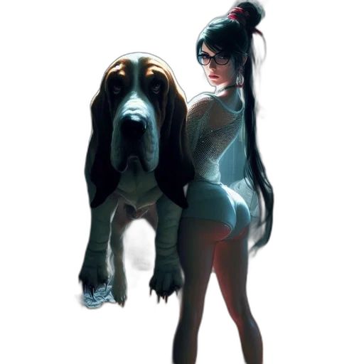 dress, creature, animal, concept art transparent PNG cut-out