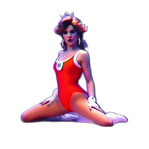 dress, staff, crown, creature transparent PNG cut-out