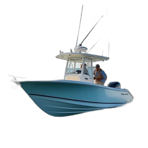 3d render, 2016, boston, whaler transparent PNG cut-out