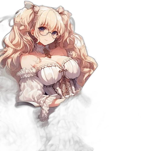 dress, dragon, weapon, staff transparent PNG cut-out