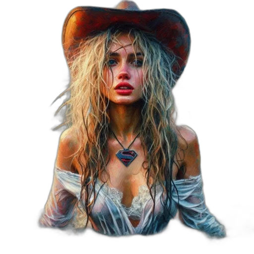 hat, jewelry, jacket, hair transparent PNG cut-out