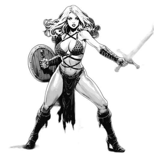 sword, weapon, comic book art, concept art transparent PNG cut-out