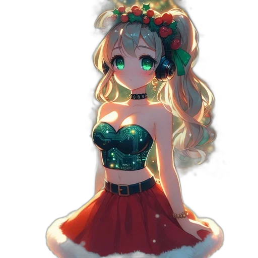 dress, crown, flower, jewelry transparent PNG cut-out