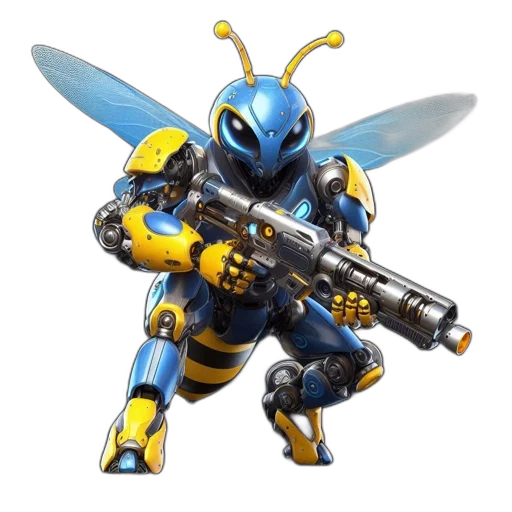 weapon, robot, animal, concept art transparent PNG cut-out