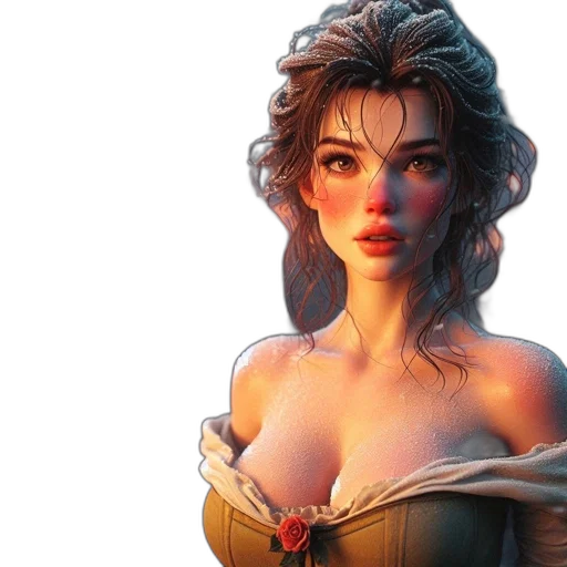fantasy art, 3d render, concept art, comic book art transparent PNG cut-out