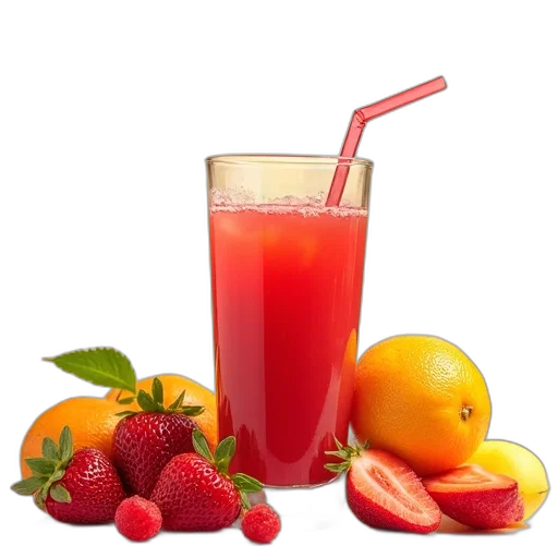 food, photorealistic, red, colorful transparent PNG cut-out