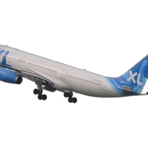 3d render, airways, airbus, a330 transparent PNG cut-out