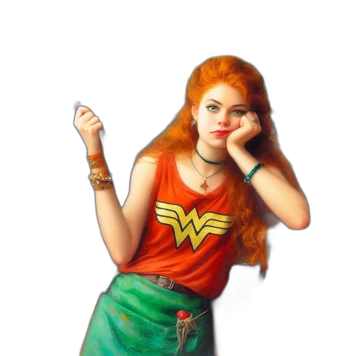 jewelry, dress, comic book art, concept art transparent PNG cut-out