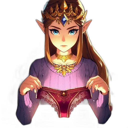 crown, jewelry, staff, dress transparent PNG cut-out