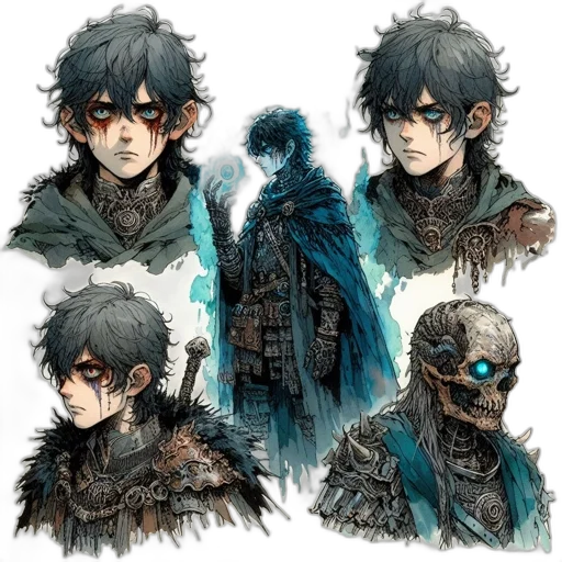 mask, face, concept art, fantasy art transparent PNG cut-out