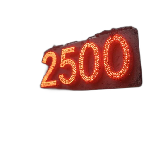 3d render, 200, 250, 25000 transparent PNG cut-out