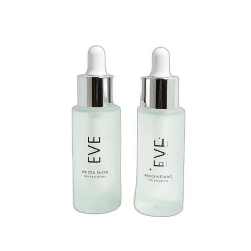 two, identical, glass, bottles transparent PNG cut-out