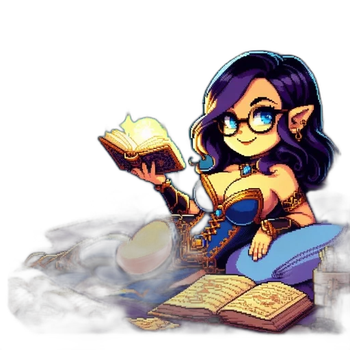 fantasy art, concept art, pixel art, comic book art transparent PNG cut-out