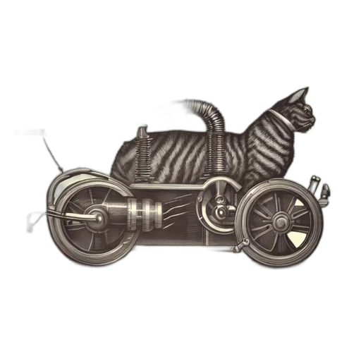 car, animal, staff, dragon transparent PNG cut-out