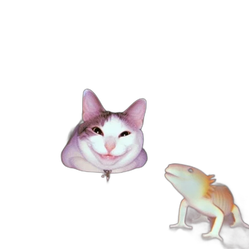 creature, animal, dragon, hat transparent PNG cut-out