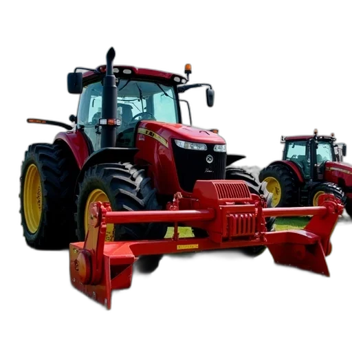 weapon, 3d render, photorealistic, tractor transparent PNG cut-out