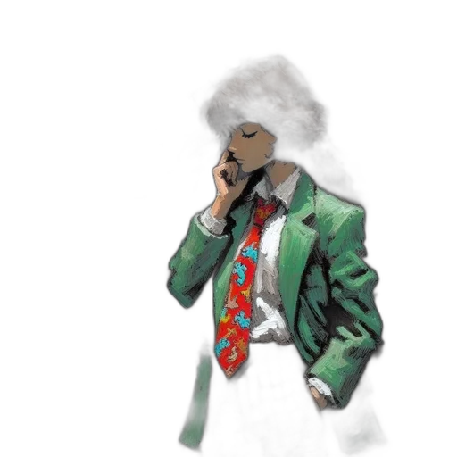 jacket, staff, face, mask transparent PNG cut-out