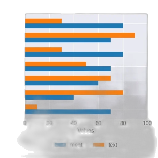 blue, monochrome, bar, chart transparent PNG cut-out