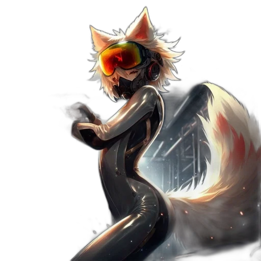 staff, mask, animal, creature transparent PNG cut-out