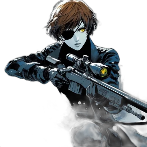 weapon, concept art, comic book art, anime transparent PNG cut-out