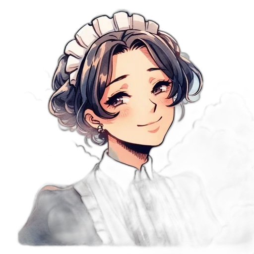 staff, crown, face, hair transparent PNG cut-out