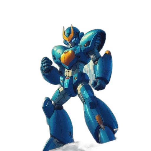 robot, weapon, 3d render, concept art transparent PNG cut-out