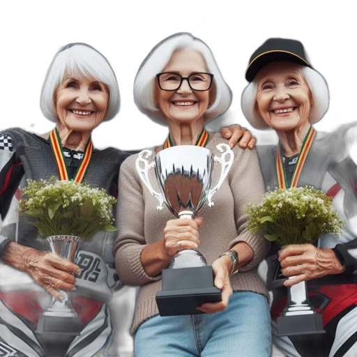 three, elderly, women, dressed transparent PNG cut-out