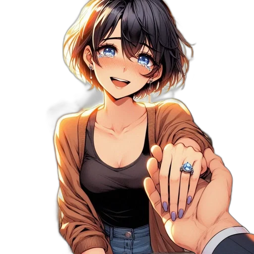 jewelry, weapon, face, jacket transparent PNG cut-out