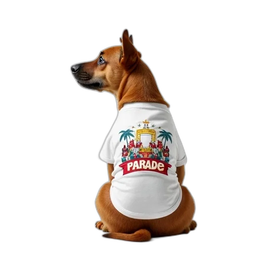 jacket, animal, 3d render, brown transparent PNG cut-out