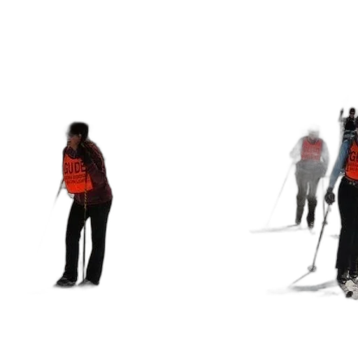 jacket, staff, robot, weapon transparent PNG cut-out