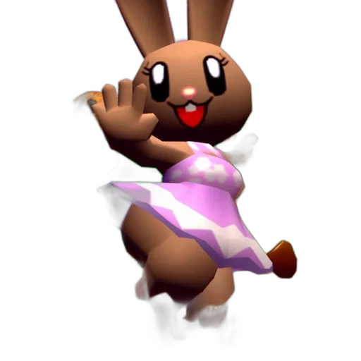 dress, animal, staff, weapon transparent PNG cut-out