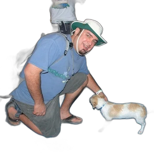 hat, staff, animal, creature transparent PNG cut-out
