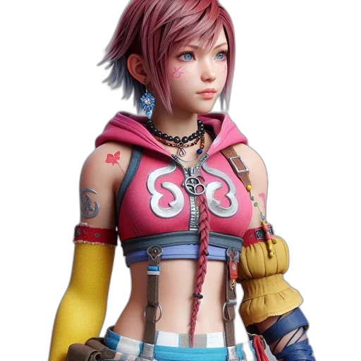 concept art, 3d render, fantasy art, cyberpunk transparent PNG cut-out