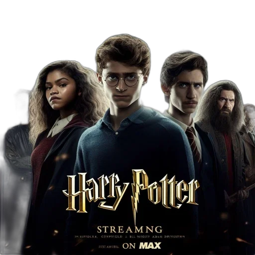 concept art, comic book art, poster, harry transparent PNG cut-out