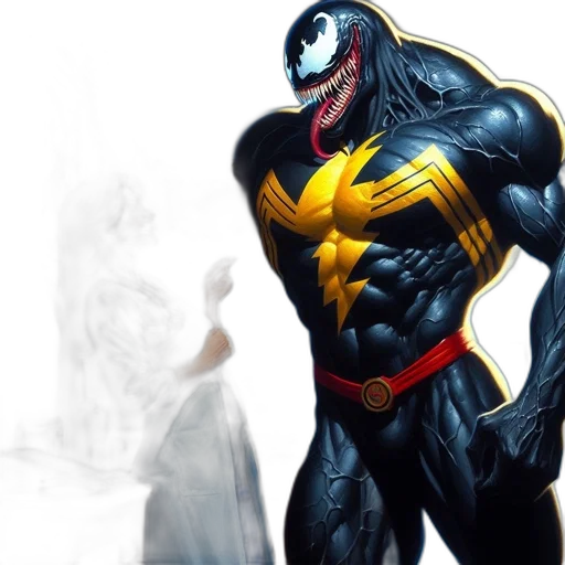 comic book art, concept art, photorealistic, 3d render transparent PNG cut-out