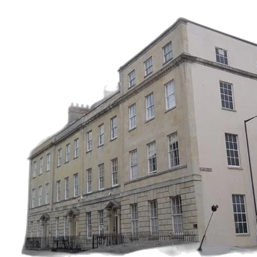 building, city street, historic, clock transparent PNG cut-out