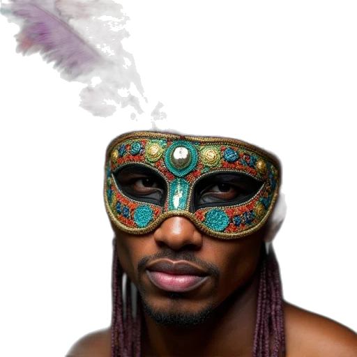 mask, face, staff, hat transparent PNG cut-out
