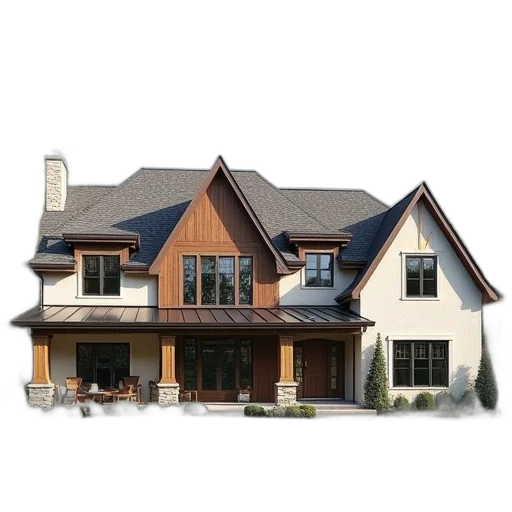 building, 3d render, photorealistic, concept art transparent PNG cut-out
