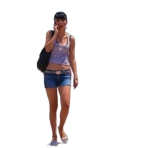 dress, staff, umbrella, hat transparent PNG cut-out