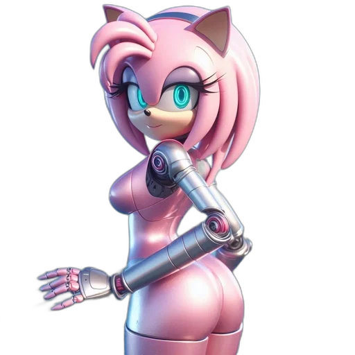 robot, staff, weapon, dress transparent PNG cut-out