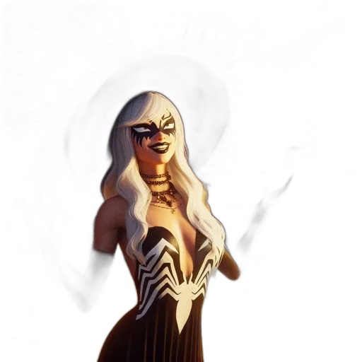 dress, staff, mask, concept art transparent PNG cut-out
