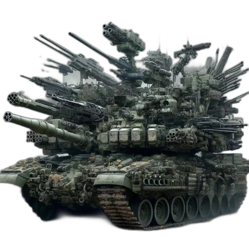 weapon, car, robot, animal transparent PNG cut-out