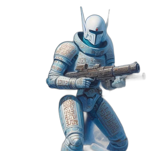 robot, weapon, concept art, fantasy art transparent PNG cut-out