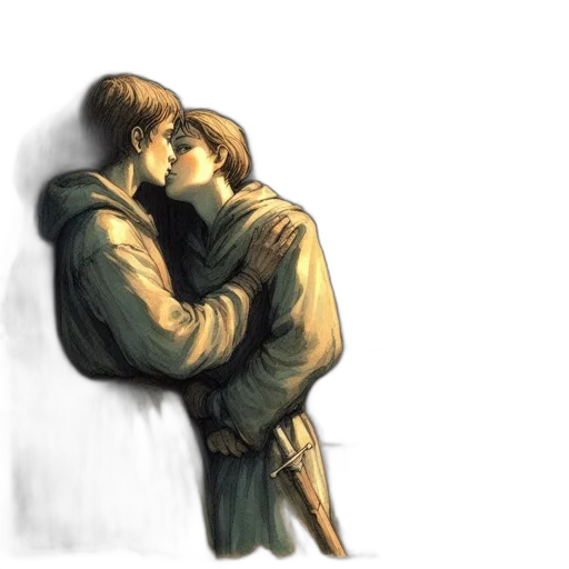 jacket, watercolor, concept art, pixel art transparent PNG cut-out