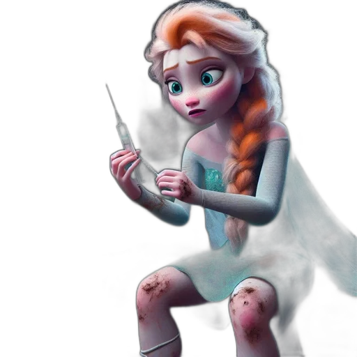 dress, staff, sword, jewelry transparent PNG cut-out